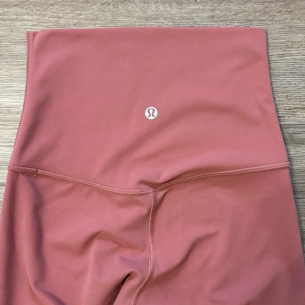 Lululemon Align Super High Rise Shorts Size 2 In Brier Rose 10